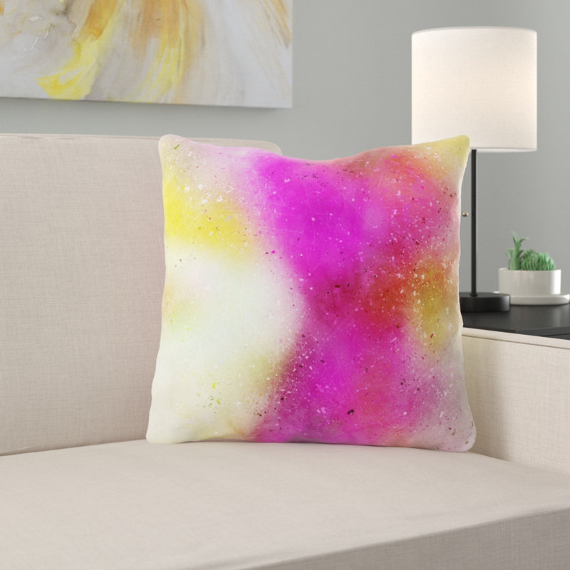Champlain Throw Pillow, Indoor, Microsuede