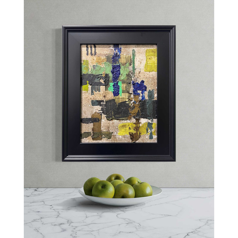 Moving Space No. 2 - Original Mixed-Media Abstract Painting by J. Kent Martin