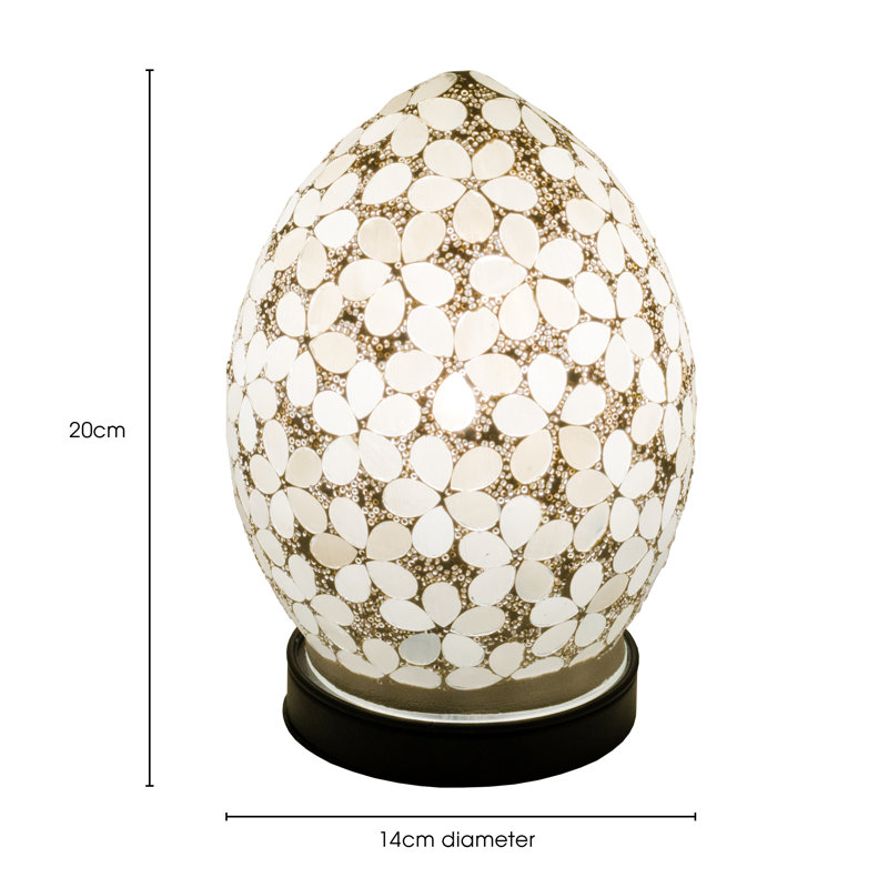 Culler 20cm Novelty Table Lamp, White