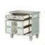 Nightstand With 2 Drawers Wooden Furniture 1Pc-1561277481