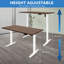 Base de bureau électrique à un seul moteur-107156309