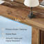 Bureau d'écriture Executive - Table de conférence multifonctionnelle pour la maison / le bureau