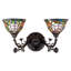 Tiffany 2 - Light Armed Sconce