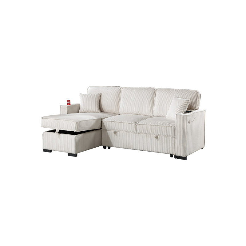 Ensemble de salon convertible 2 pièces, Beige