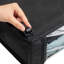 Set Of 2 Under-Bed Storage Boxes With Clear Lids And Wheels, Collapsible Rolling Containers For Clothes, Shoes, Blankets