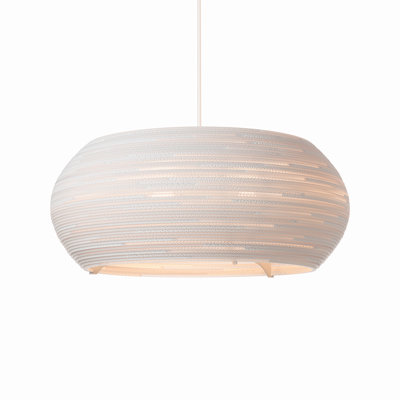 Luminaire suspendu Scraplights Ohio 32 blanc