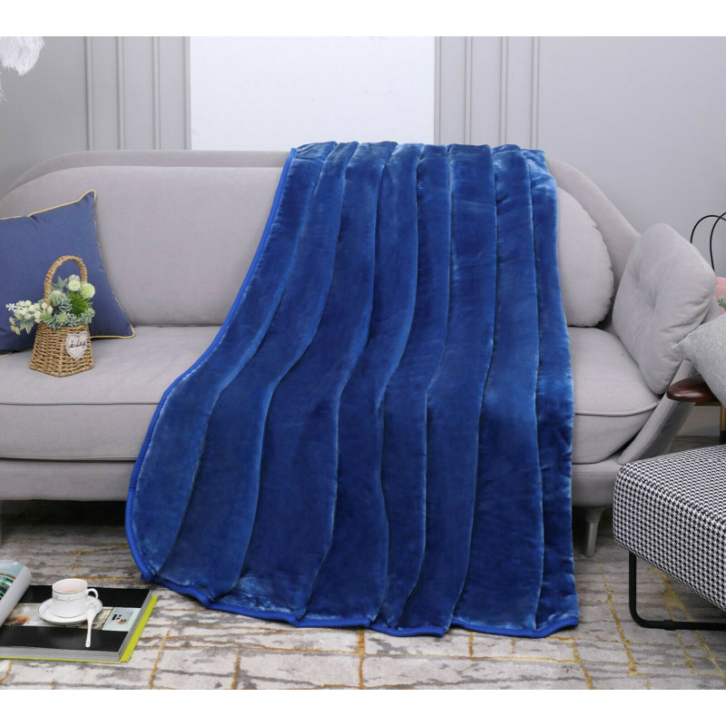 Cody Throw, W150cm x L200cm, Blue