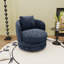Fauteuil d'appoint en tonneau chenille 30 po-1572778989
