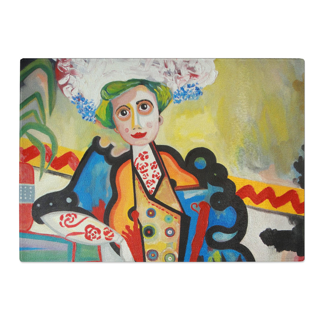 The Woman by Amadeo De Souza-Cardoso Chopping Board
