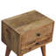 Chapmanville 35cm W Solid Wood Bedside Table-1547975590