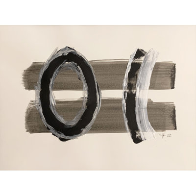 One-of-a-Kind Original Untitled 88 by J. Kent Martin - Unframed Painting on Paper
