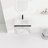 Floating Wall-Mounted Bathroom Vanity With Ceramics Sink