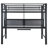Ranier Black Full Workstation Loft Bed