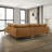 Peart L-Shaped Top-Grain Leather Sectional Sofa & Chaise with Tufted Design-403988141