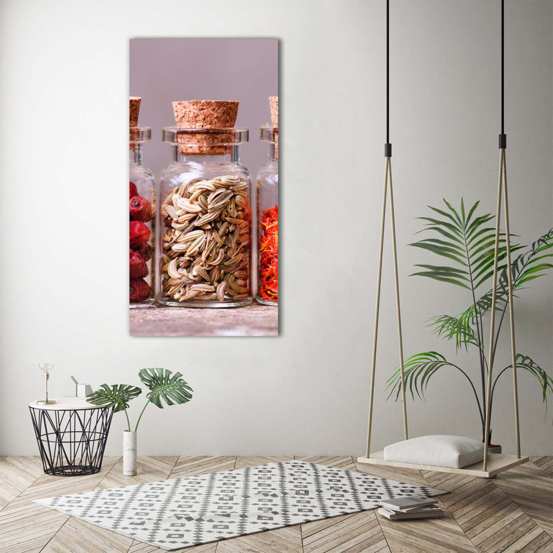Colorful spices 1 Piece Wrapped Canvas Wall Art