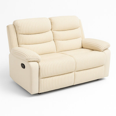 Causeuse inclinable Romilly, crème