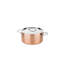 Toscana Pot with Lid 9.45" - 6 Pieces - Copper