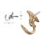 Deandra 0.25'' W Curtain Holdback-1432768824