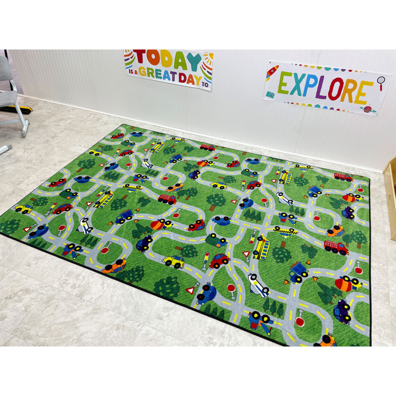 Tapis pour enfants On the Go, Rectangle 4 pi x 6 pi