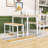 Compact 3-Piece Dining Table Set for 4 – Stowable Benches for Small Spaces-945669877