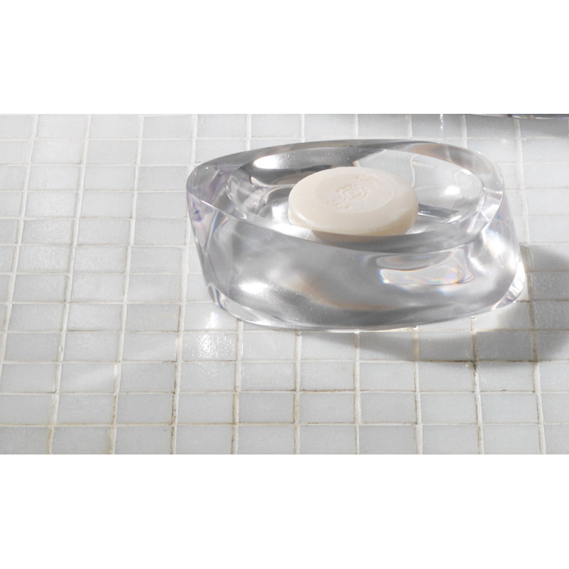 Velia Soap Dish, Silver