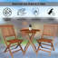 Ensemble bistro rond 24 po pour 2 personnes laclair