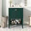 Meuble-lavabo 24 po avec lavabo supérieur, meuble-lavabo moderne avec 2 portes et meuble-lavabo simple
