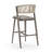 Leonilia Upholstered Counter Stool with Aluminium Frame