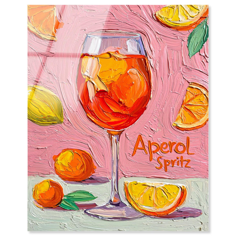 «Citrus Zest», reproduction acrylique sur toile par Art Remedy, H 36 po x l 30 po