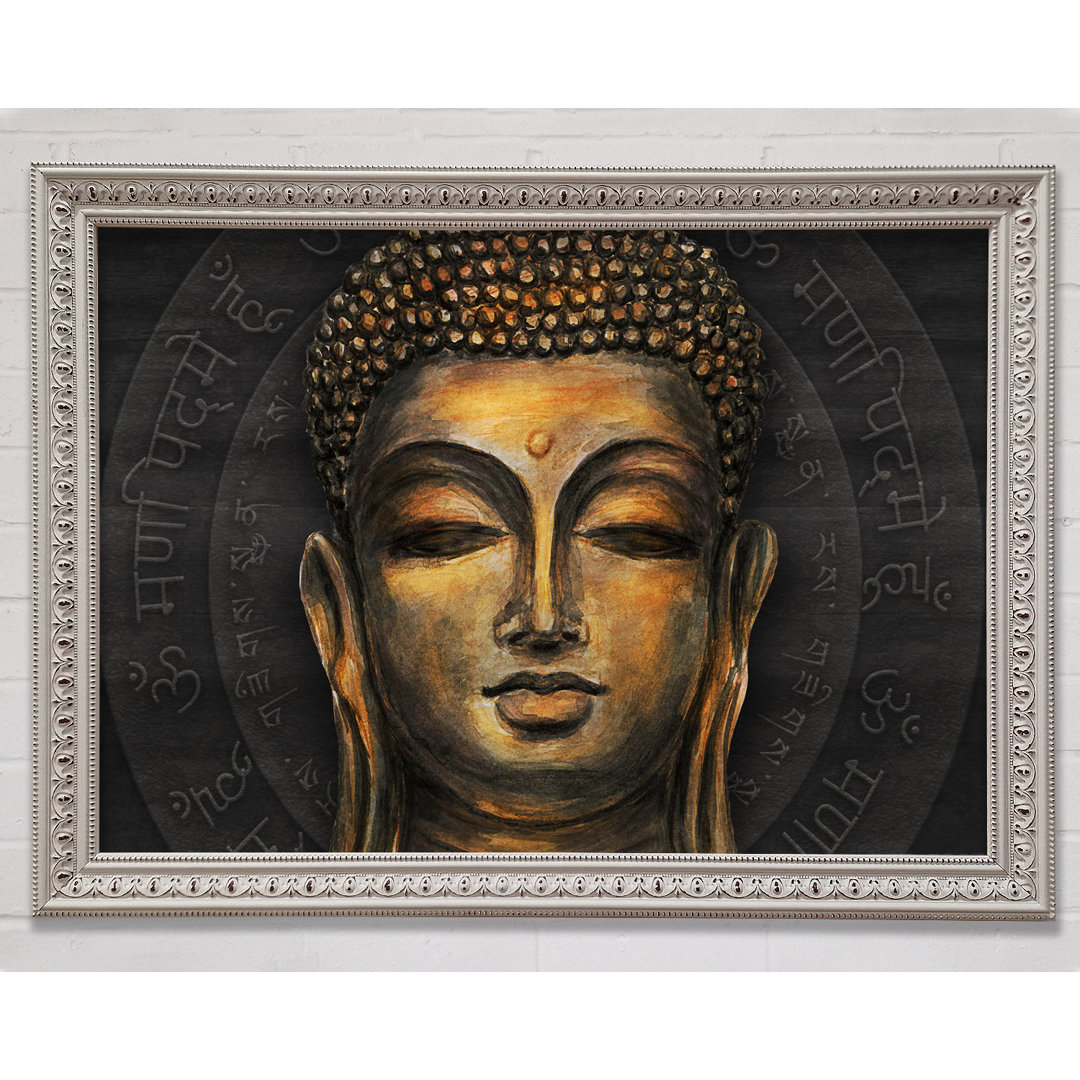 Serenity Buddha - Einzelner Bilderrahmen Kunstdrucke