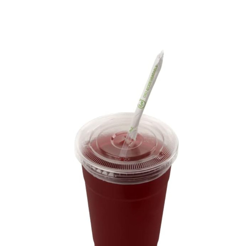 Ecoquality 7.5 Inch Clear Paper Drinking Straw - Soda, Milkshake, And Smoothie (15)