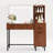 45.3’’L Modern Style Vanity Desk With Mirror, LED Lights And Power Outlet, Bedroom Makeup Vanity Table With Storage Cabinet And 4 Drawers-1181899373