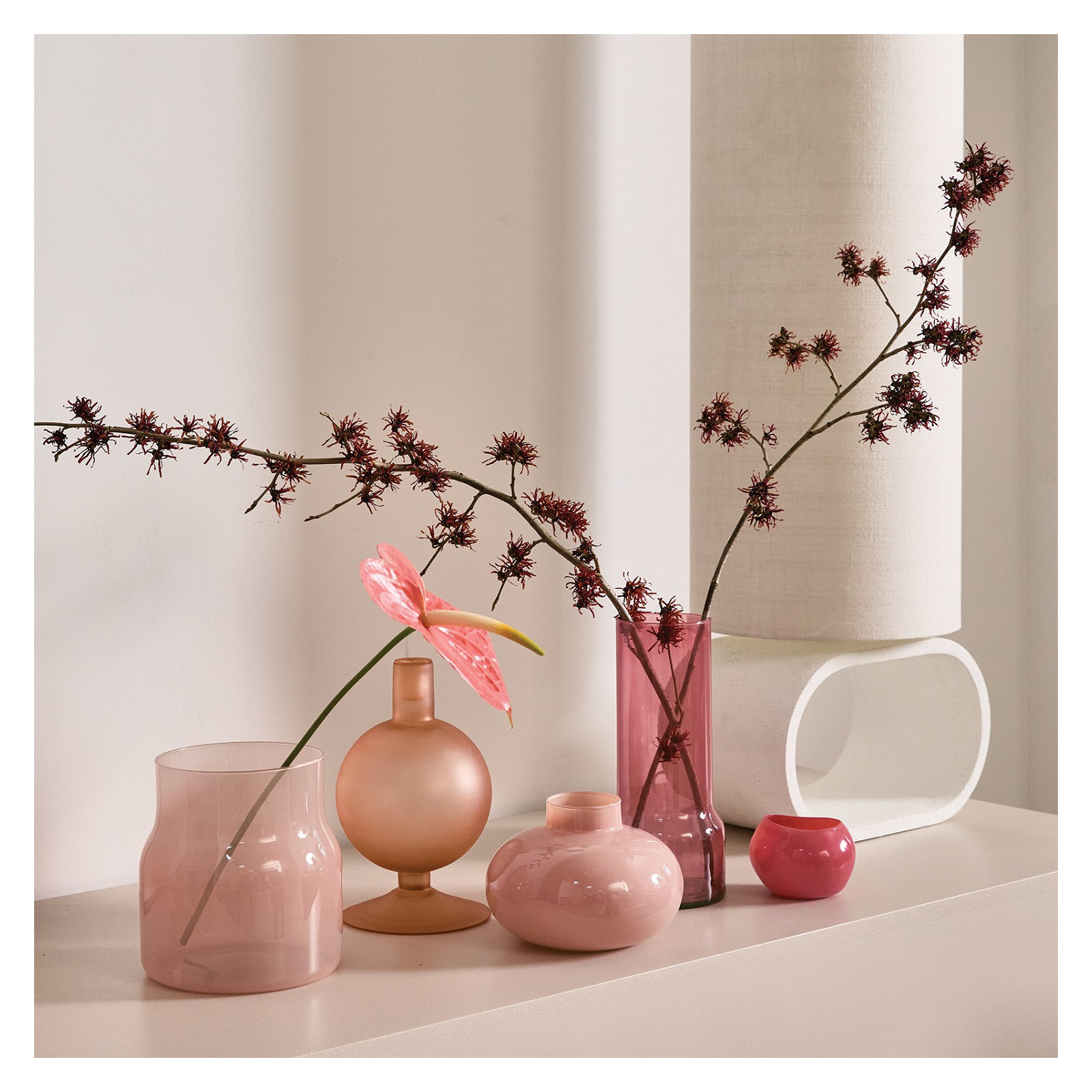 Deni Glass Table Vase