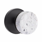Terrazzo Round Knob with Round Rosette