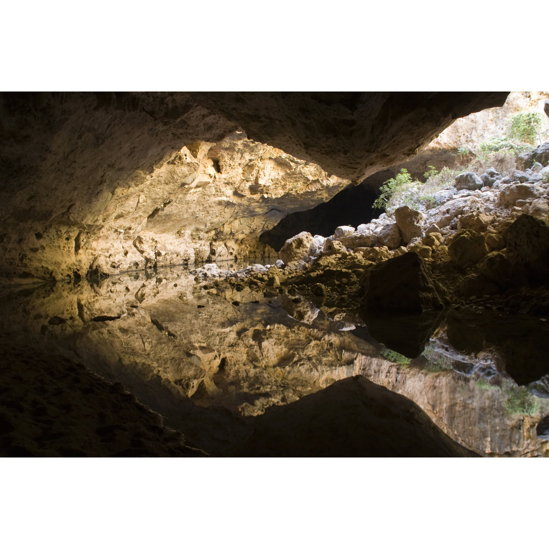 Tunnel Creek Reflexionen von Samvaltenbergs - Druck