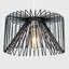Ayoub 1 - Light Black Drum Pendant-375394555