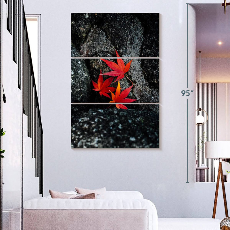 Harnek Pop Fallen Leaves, H 74 po x l 48 po