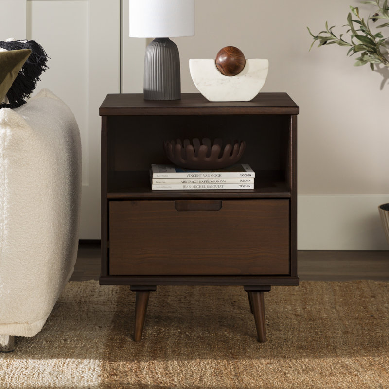 Chill Solid Wood Sled End Table
