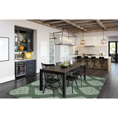 Chenille Floral Indoor Rug