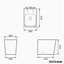 Belfry Bathroom Lantz 1.59L LPF Elongated Back To Wall Toilets (Seat Not Included)
