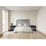 Ivy King Headboard And Nightstand Set – Navy Blue