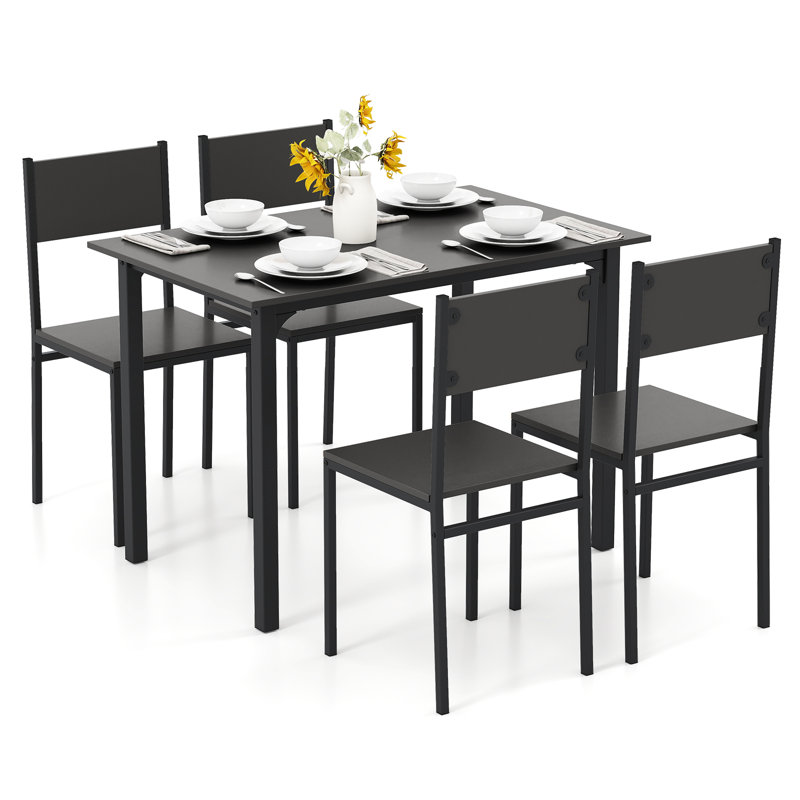 4 - Person Dining Set, Grey