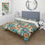 Ensemble de housse de couette rétro Vintage-1203991175