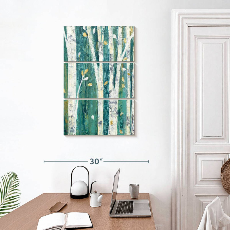 Harnek Birches In Spring II, H 32 po x l 20 po