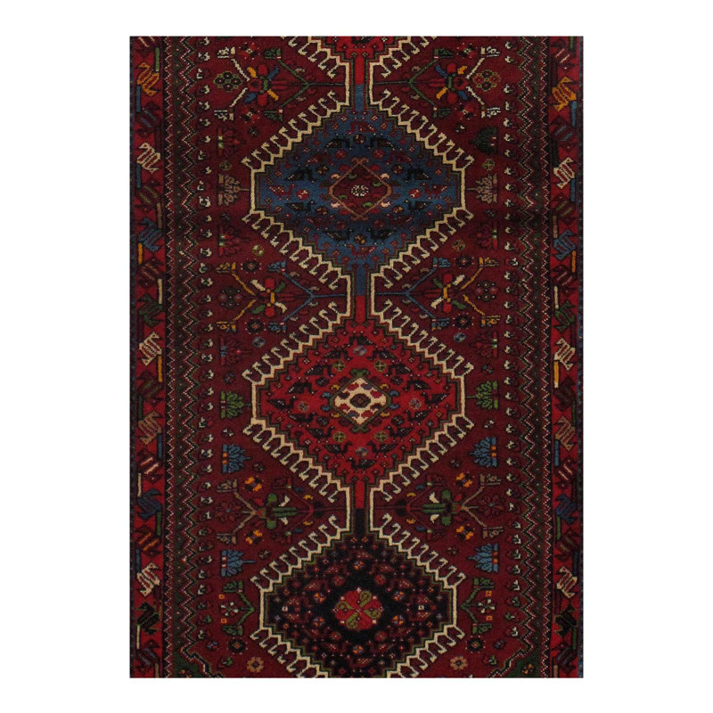 Oriental Area Rug in Black