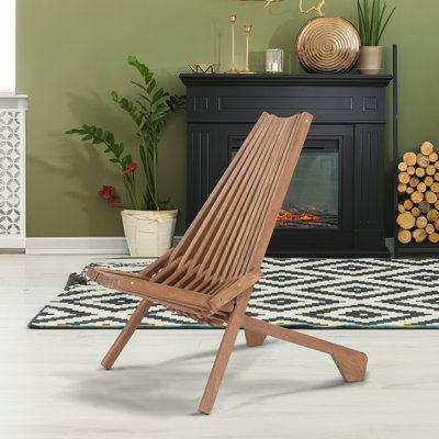 Chaise pliante en bois Montville