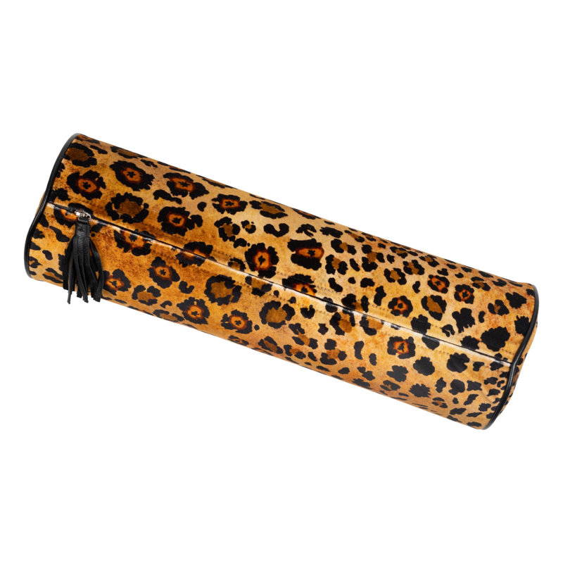 Ardmore Velvet Bolster Pillow, Gold