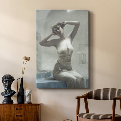 Reproduction de portrait rétro Lxxix - galerie Cavas sur mesure