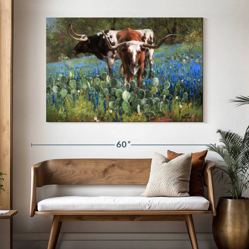 T For Texas, 34" H x 51" W