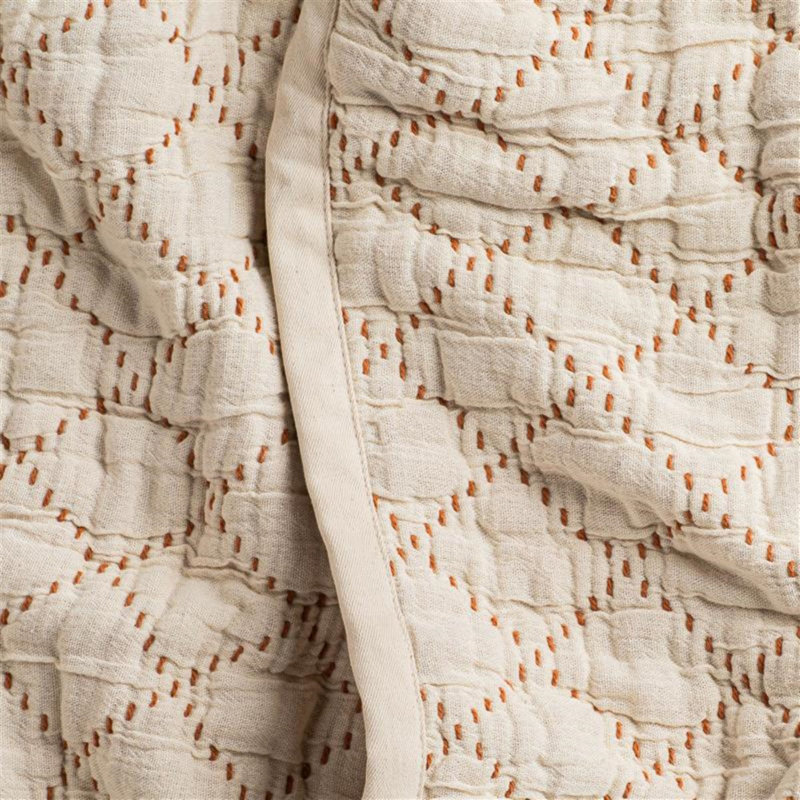 Diamond Stitch Quilted Bedspread, King